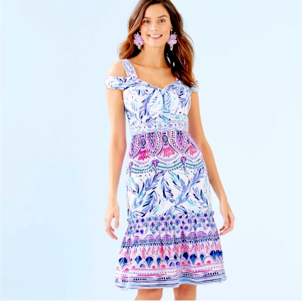 NWOT Lily Pulitzer Iva Midi Dress Size 0